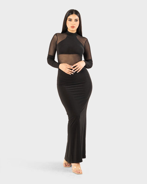 STYLE-Valeur-Black-Moonlight Dress