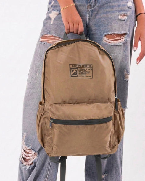 Khaki Everyday Utility Backpack