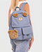 Cute Bear Blue Casual Backpack