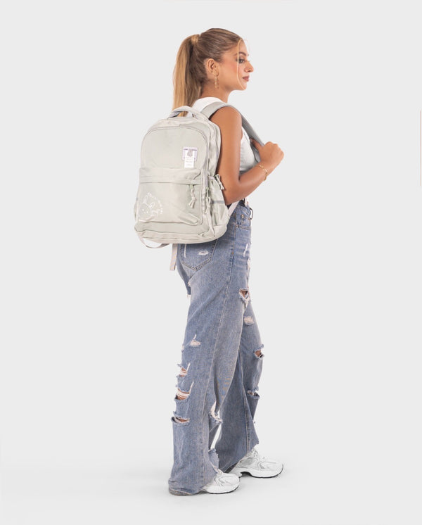 Mint Green Rabbit School Backpack