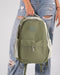 Classic Army Green & White Everyday Backpack