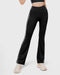 Women’s High-Waist black Flare Leggings