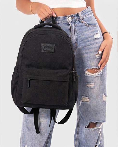 Classic Black Everyday Backpack