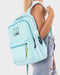Aqua Backpack with Bunny Detail