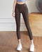 Brown Gradient Yoga Leggings Women