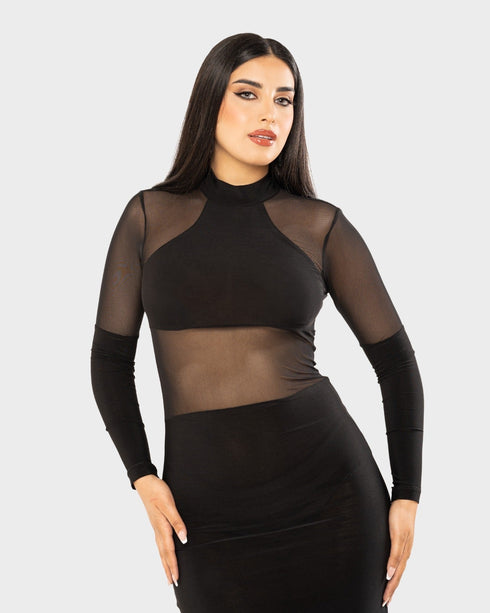 STYLE-Valeur-Black-Moonlight Dress