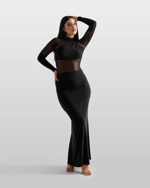 STYLE-Valeur-Black-Moonlight Dress