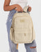 Classic Beige Everyday Backpack