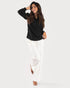 STYLE-Black-Crêpe Shirt