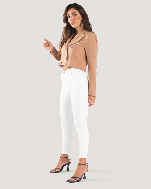STYLE-Camel-Roxanne Blazer Jacket