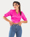 STYLE-Fushia-Smooth Talk Shirt