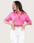 STYLE-Pink-Way Up Cropped Blouse
