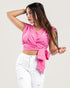 STYLE-Pink-Chloé Cropped Blouse