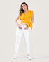 STYLE-Orange-Chloé Cropped Blouse