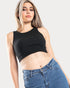 STYLE-Black-Embellish Crop Top