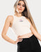 STYLE-Cream Beige-Game Over Cropped Tank Top
