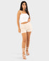 STYLE-White-Trendy Crop Top