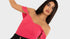 STYLE-Fushia-Bloom Crop Top