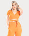 STYLE-Pumpkin-Tie Crop Top