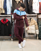 MEN'S SPORTY ZIP-UP SET
