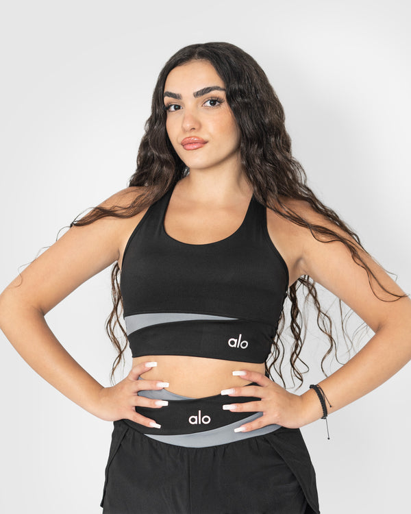 Women's Black Sports Bra