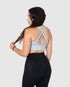 Women's Blue Medium Support Sports Bra