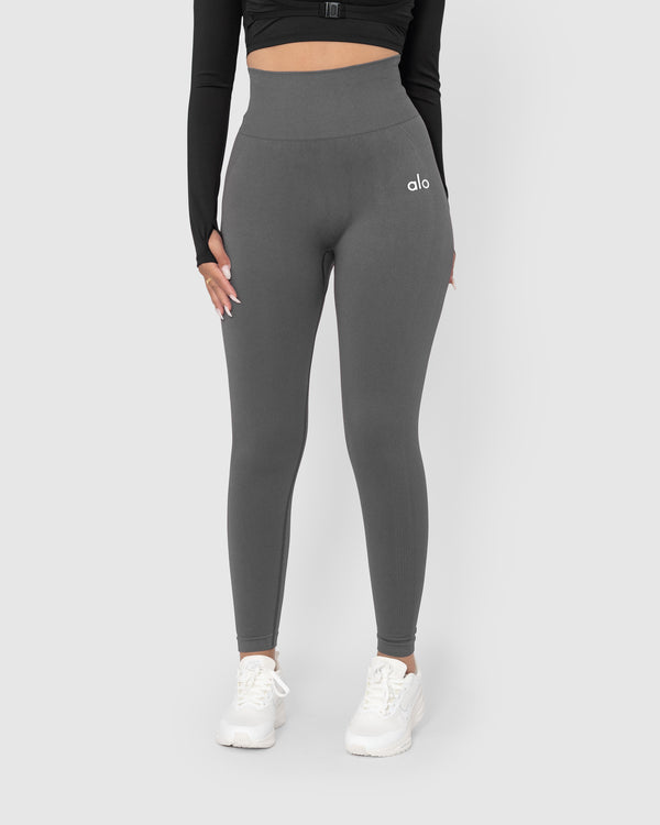 Women's Gray Push-Up Leggings