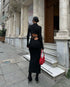 STYLE-Black-Knitted Dress