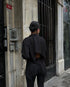 STYLE-Black-Backless Shirt