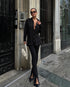 STYLE-Black-Backless Shirt