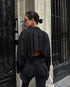 STYLE-Black-Backless Shirt