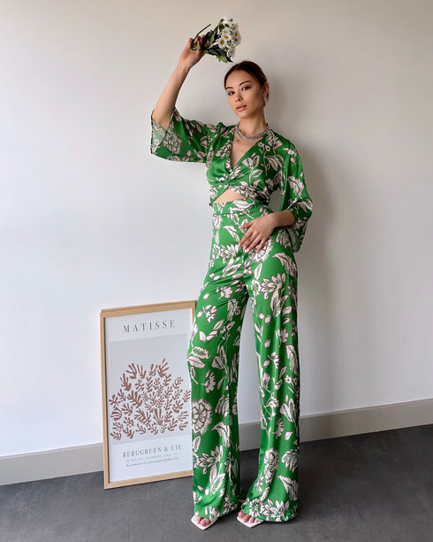 STYLE-Green-Flora Jumpsuit