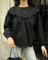 STYLE-Black Vintage Blouse