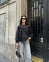 STYLE-Black Vintage Blouse