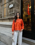 STYLE-Orange-Vintage Blouse