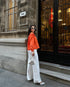 STYLE-Orange-Vintage Blouse