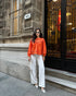 STYLE-Orange-Vintage Blouse