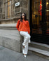 STYLE-Orange-Vintage Blouse