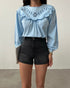 STYLE-Blue-Vintage Blouse