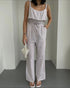 STYLE-White-Lined Jumpsuit