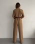 STYLE-Beige-Loose Jumpsuit