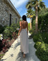 STYLE-Beige-Ruffle Dress
