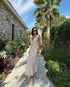 STYLE-Beige-Ruffle Dress