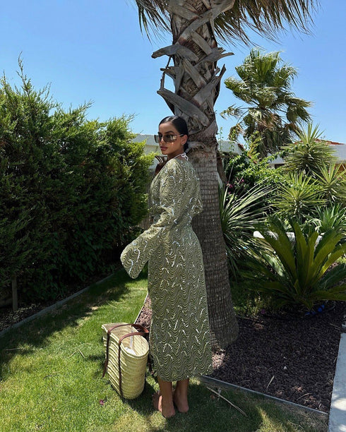 STYLE-Green-Beach Dress