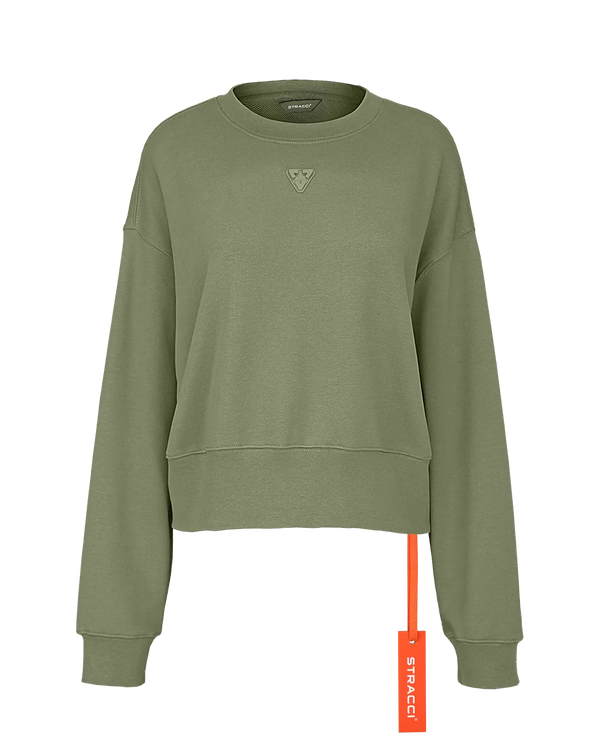 65# Arrows Women's Cropped Round Neck Sweatshirt