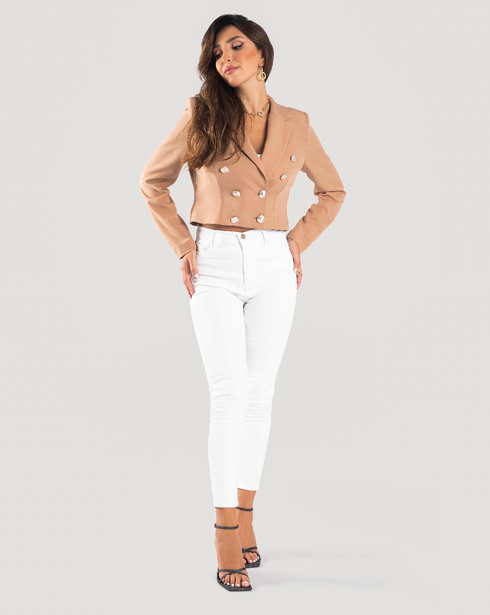 STYLE-Camel-Roxanne Blazer Jacket