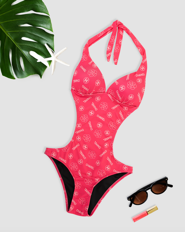 HALTERNECK SWIMSUIT