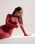 STYLE-Red- Cheetah Dress