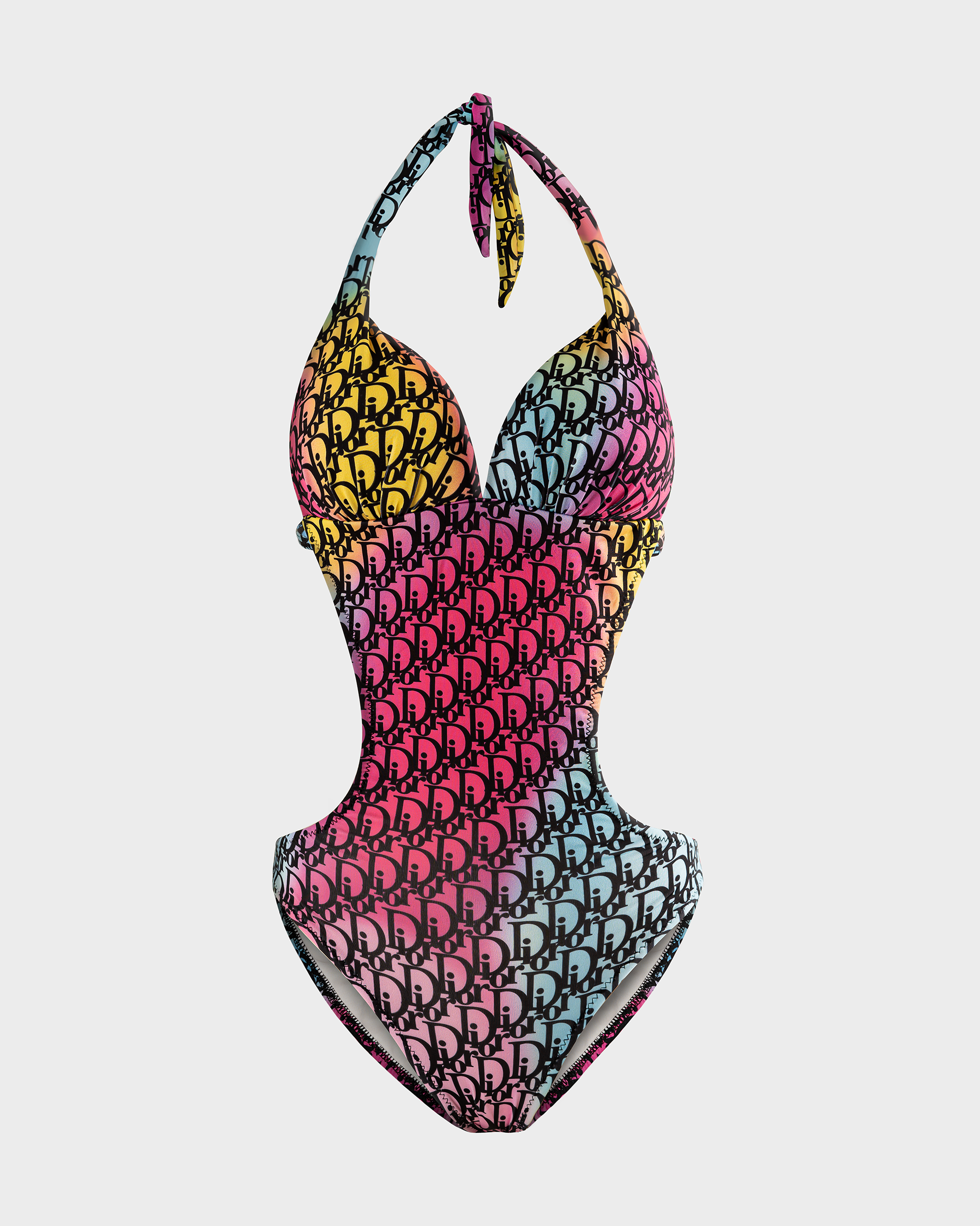 DIOR RAINBOW SWIMSUIT