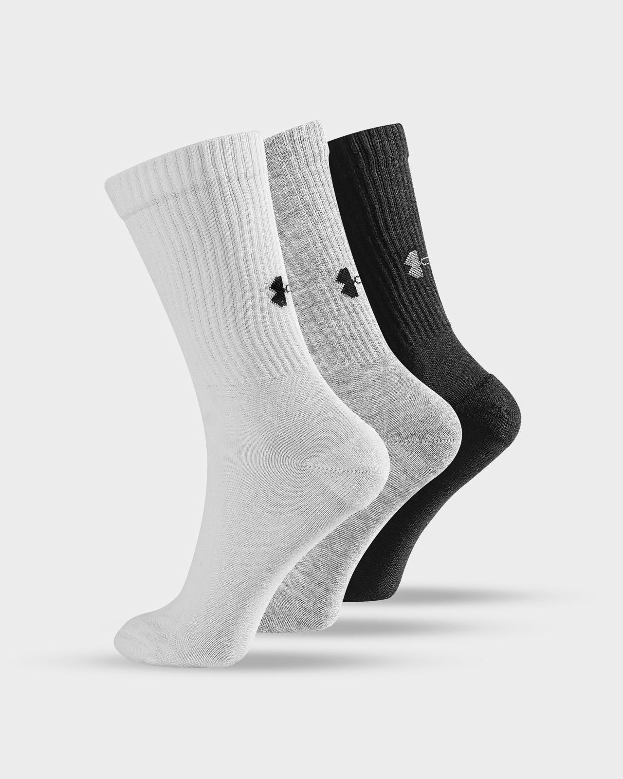 UNDER ARMOUR CUSHIONED CREW 3PK